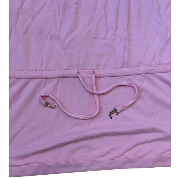 Juicy Couture Pink two piece pink swim cover up size xl with gold accents - Picture 9 of 10